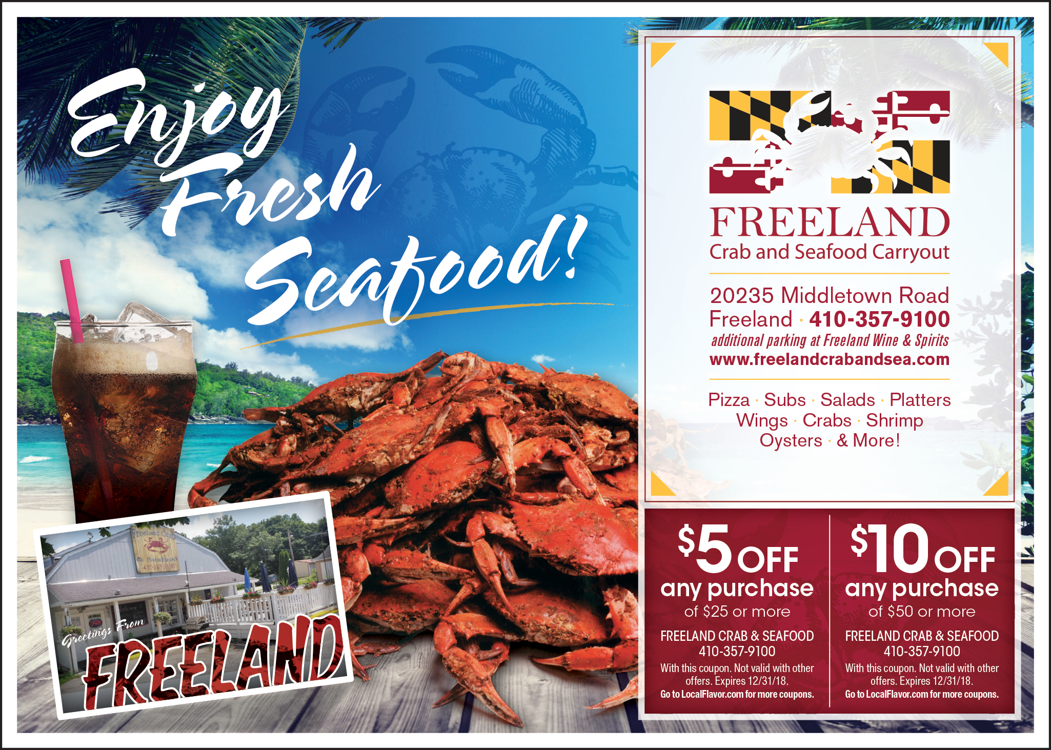 Freeland Crab and Seafood Carryout