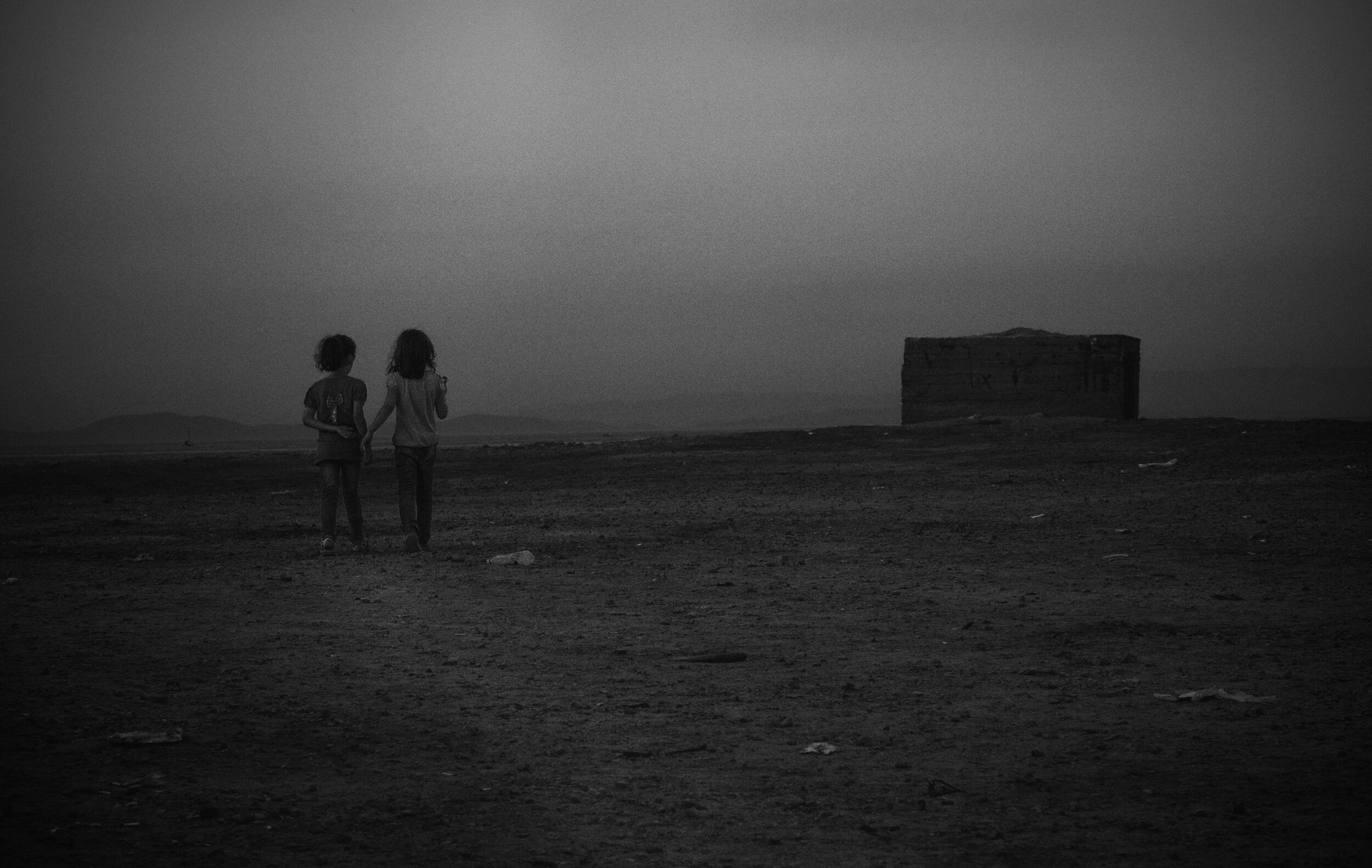 Lene Marie Fossen - Refugee Children Chios 2015 - Archival pigment print - Size 50 x 79,01 - Edition of 7 + 2 AP - Next available is #3/7 Courtesy WILLAS contemporary