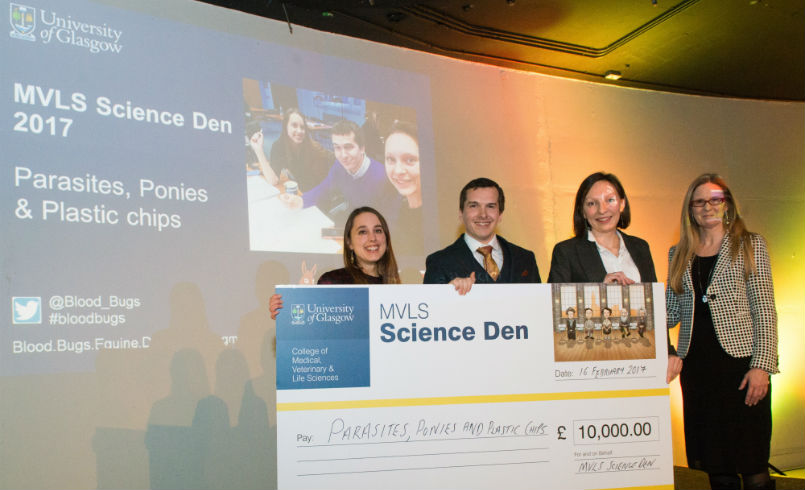 Pitch Perfect: Winning the MVLS Science Den — UofG PGR Blog