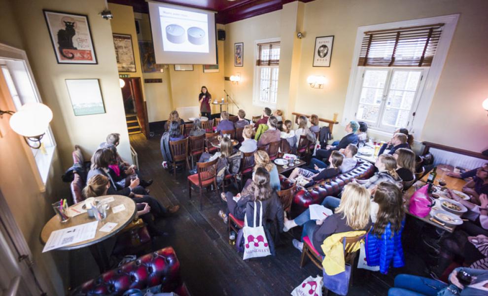 A Pint of Science meeting