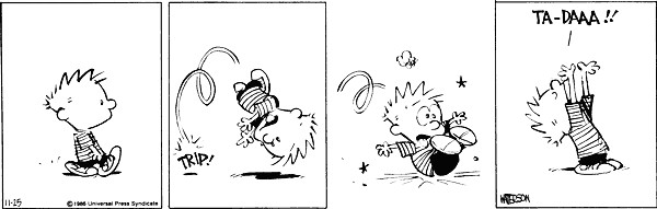 Credit: Calvin ad Hobbes WebBlog