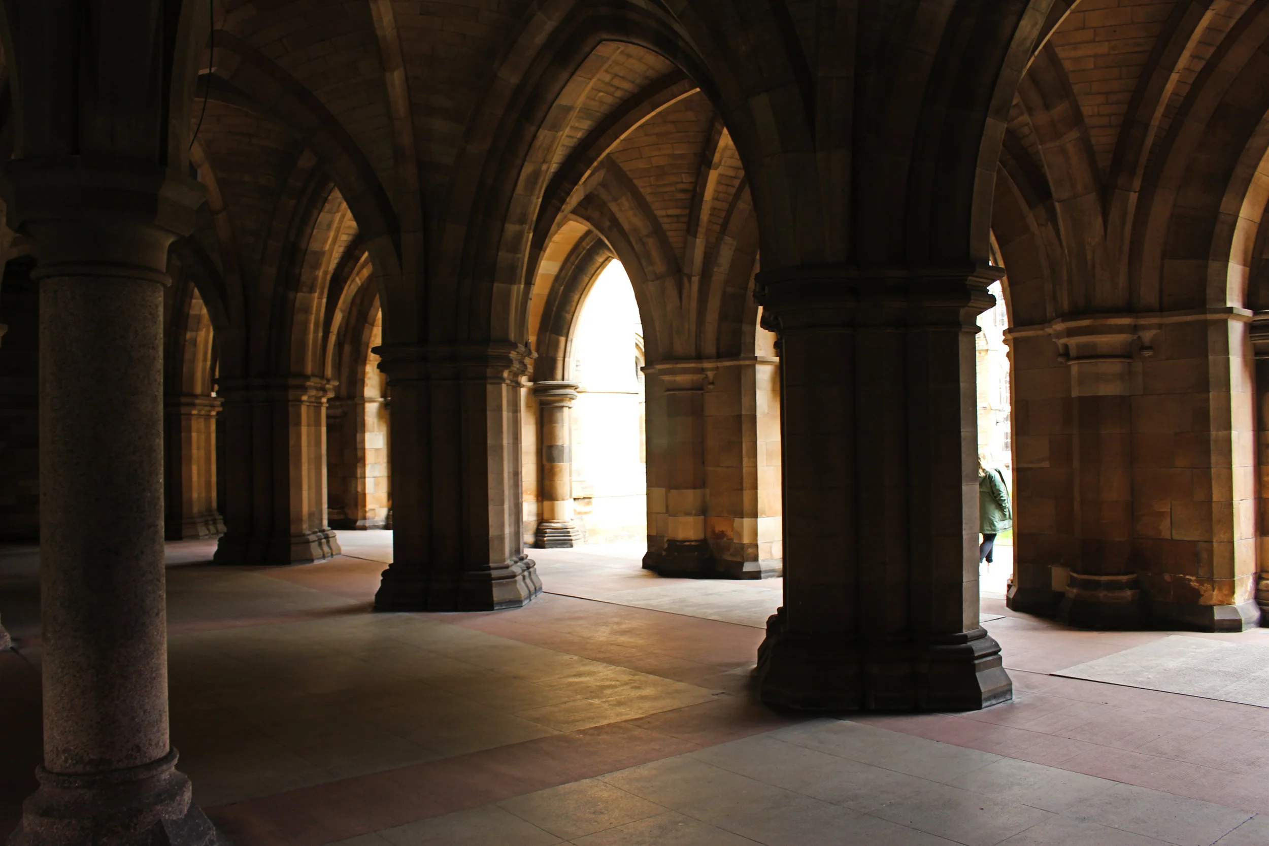 The cloisters.