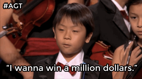 Animated GIF ‘I wanna win a million dollars’