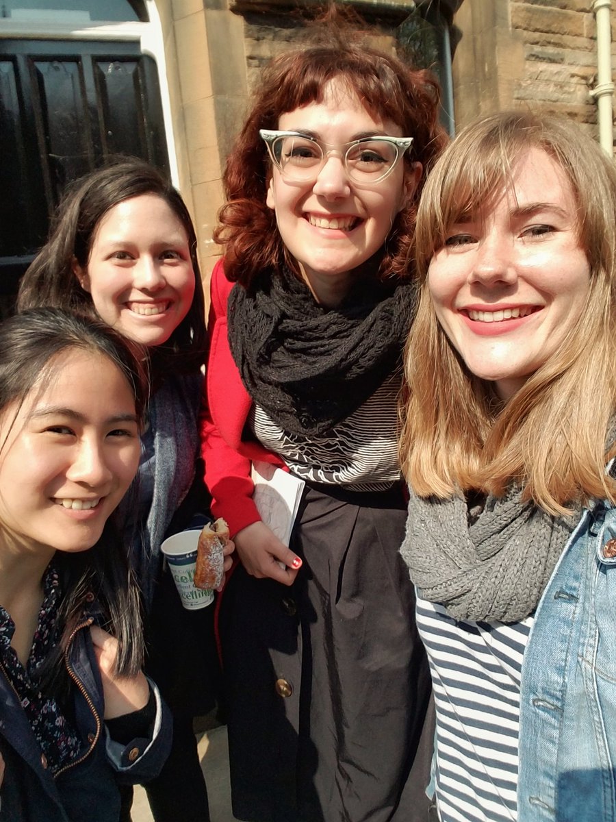 Goodbye from the 18/19 Blog Team! From left to right: Ann Luk, Danielle Schwertner, Adriana Alcaraz, & Anna Henschel.