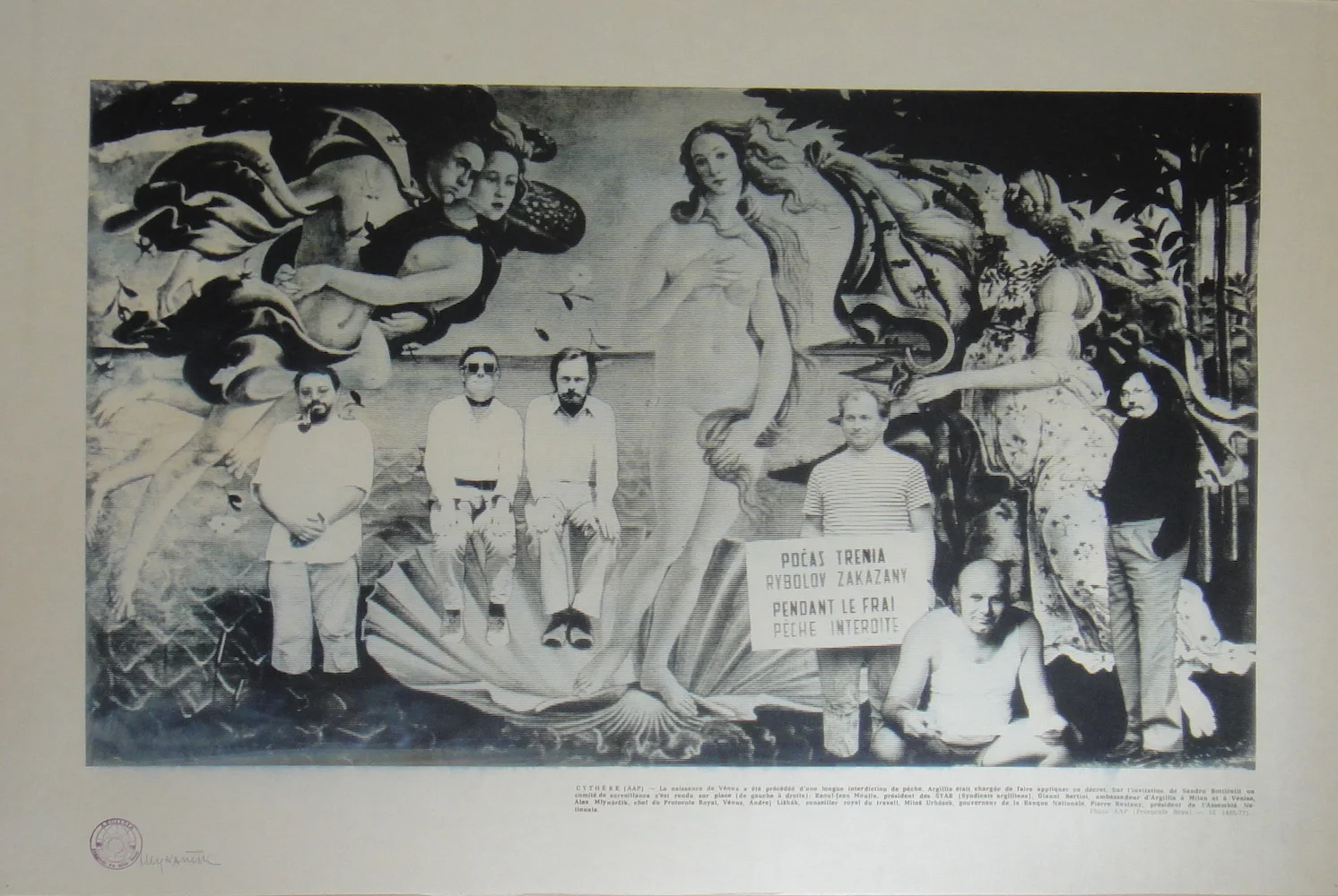 1978, Cythére, Argillia, tlač na plátne, 61,5x93 cm