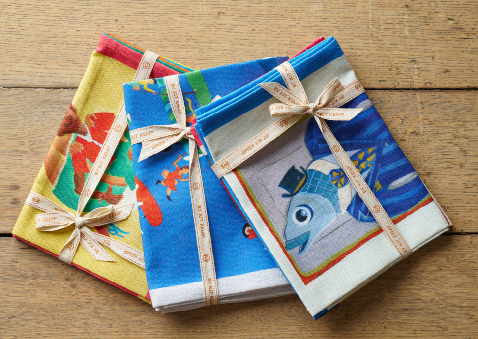 Kit Kemp teatowel partnership