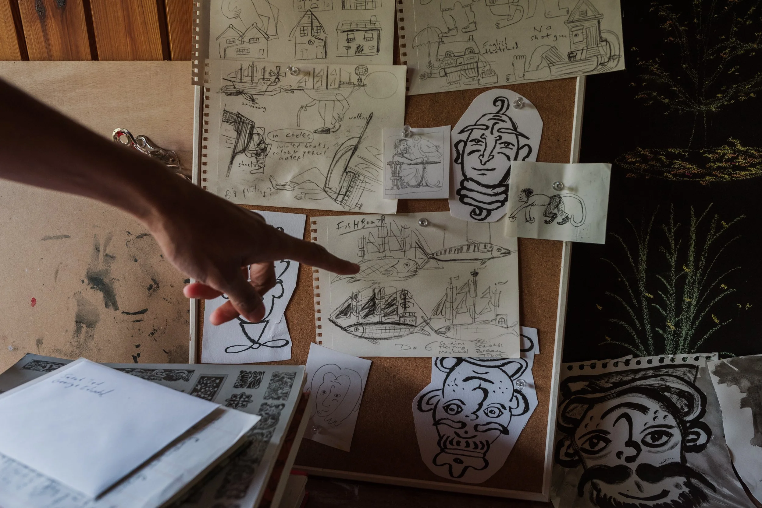 Photos of my old studio, and some products and prototypes. They should give an idea of what sort of thing I make.