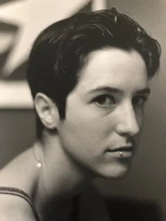 Me at 20, taking myself far too seriously.