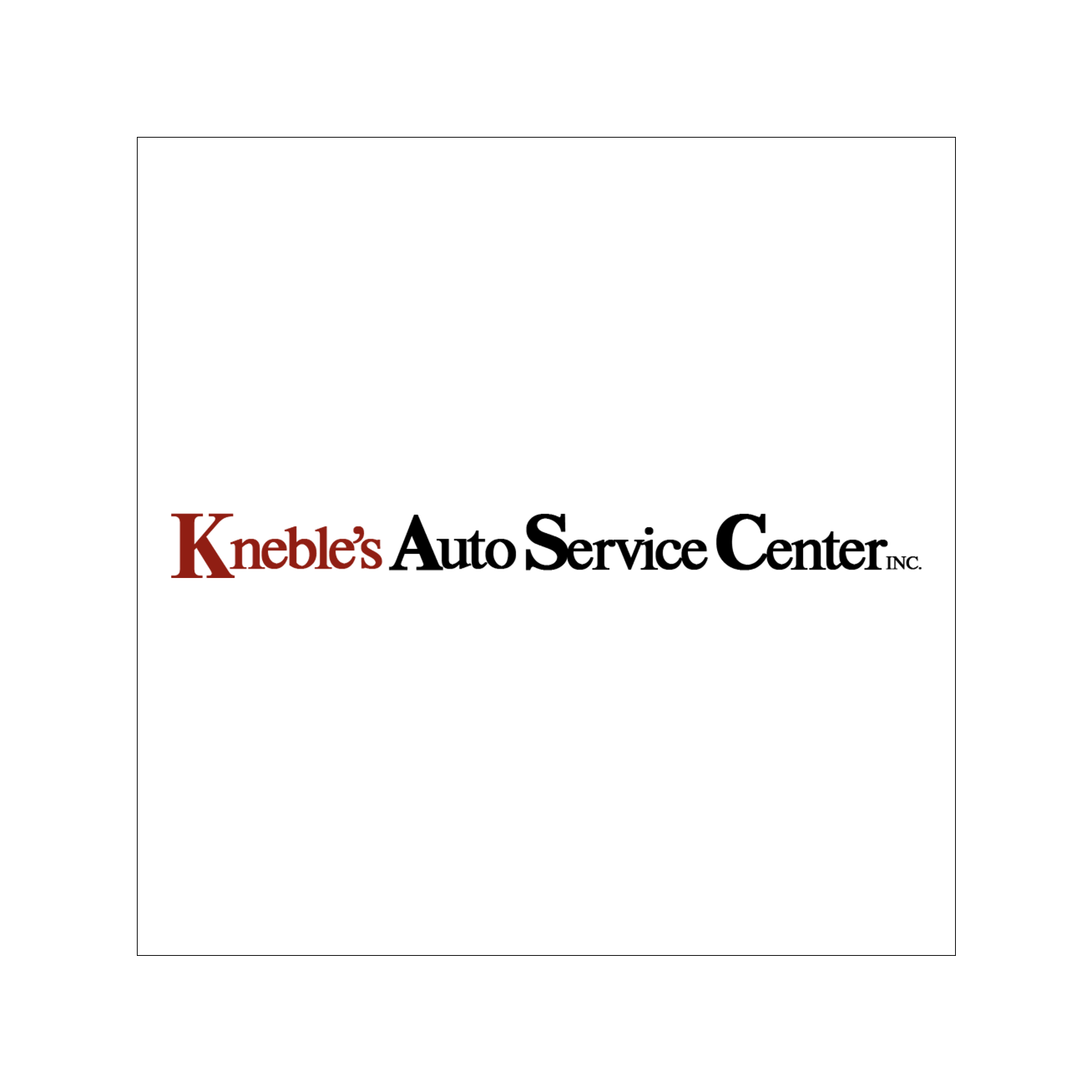 Kneble's Auto Service Center Inc.