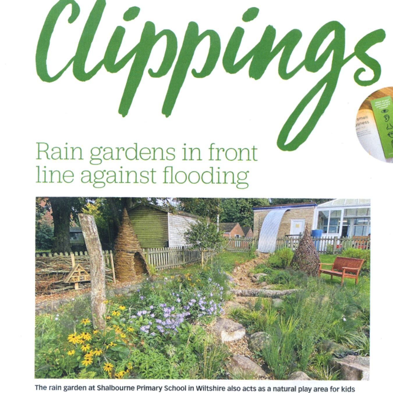 Yay, a #raingarden photo and a quote (swipe left) from me @wendyallendesigns in June 2022 BBC Gardeners' World Magazine @gardenersworldmag - thank you @sally.nex for a great article!
Want to know more about small scale #retrofit rain gardens? See @ra