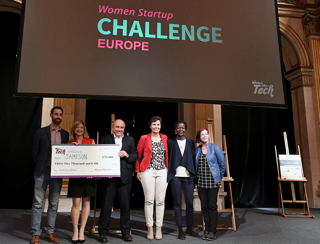 STBAH participant Sampson Solutions wins grand prize at Women Who Tech 2018!