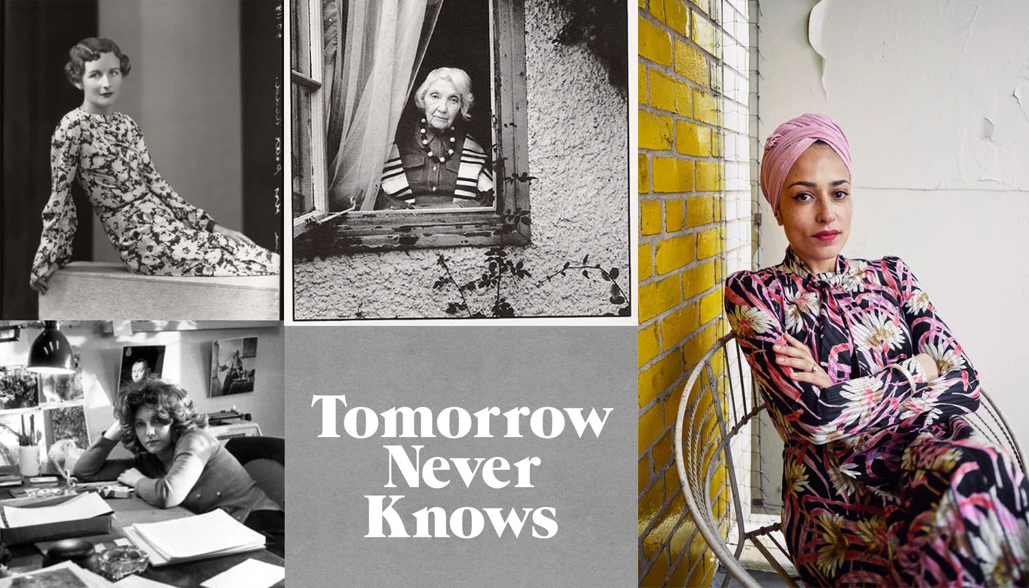 Images (CW): Nancy Mitford // Jean Rhys // Zadie Smith // Logo by @3Dperson // Laurie Colwin