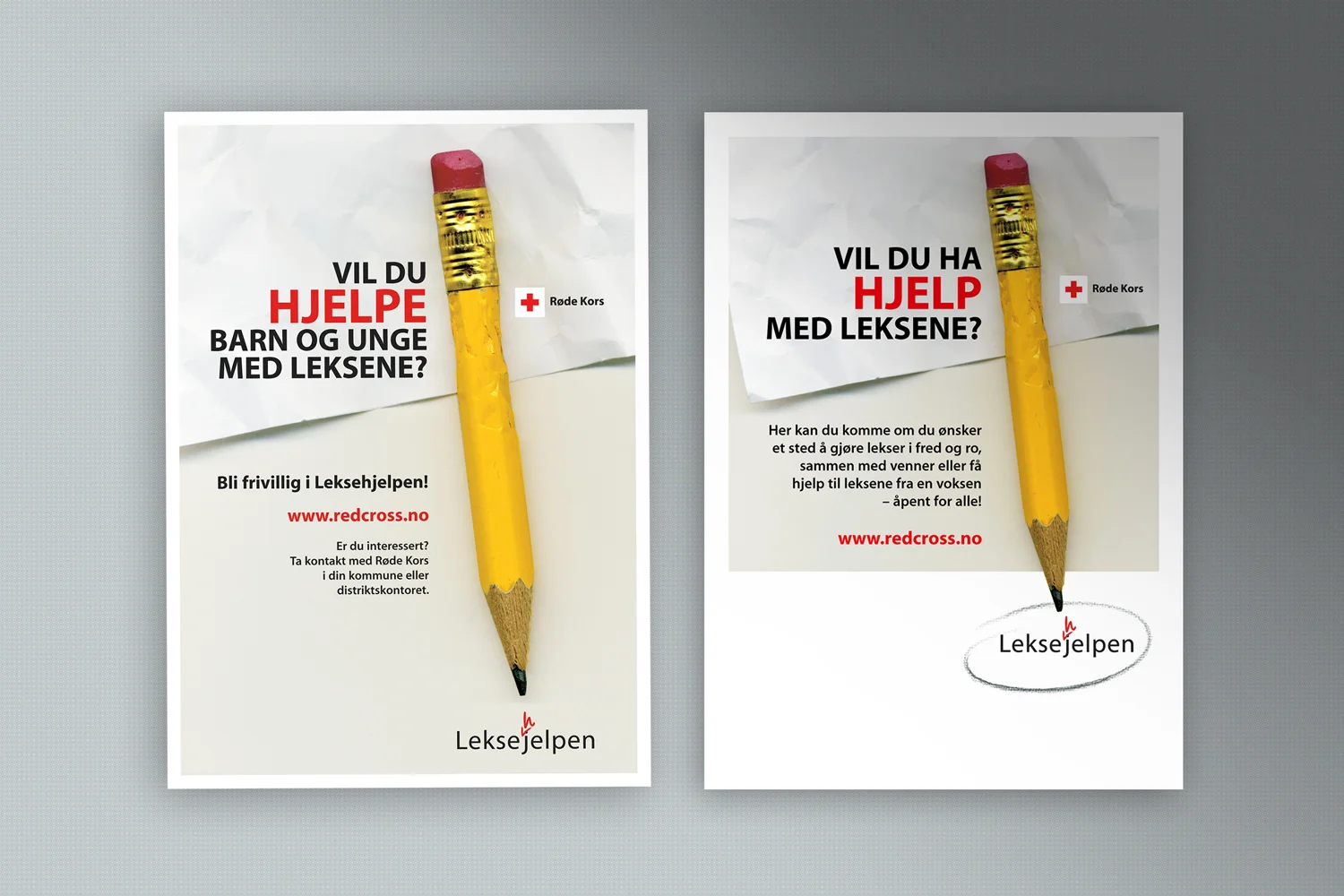   Røde Kors leksehjelp  skal være en møteplass der frivillige leksehjelpere legger til rette for mestring, motivasjon og et godt læringsmiljø. På leksehjelpen møter elevenevoksne med fagkunnskap og erfaring. 