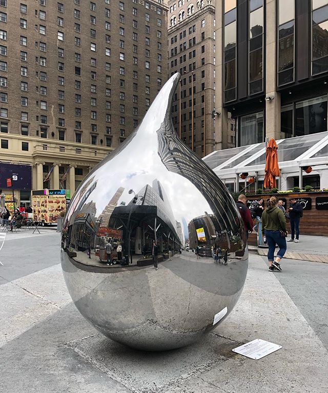 Selphportrait teardrop by Richard Hudson #whatiseeiswhatyouget #art #nyc #pennstation