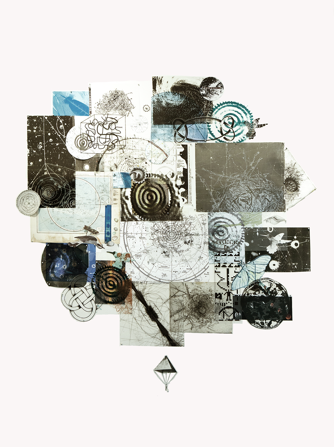 Circular Installation, 2015, Mixed Media, 40 x 42