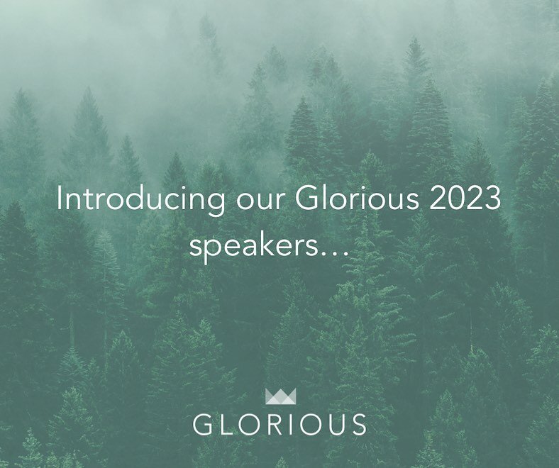 We are super excited to announce our Glorious 2023 speakers! 

Lindsay and Fiona are both utterly fantastic. You&rsquo;re gonna love them!!

Ticket link coming soon