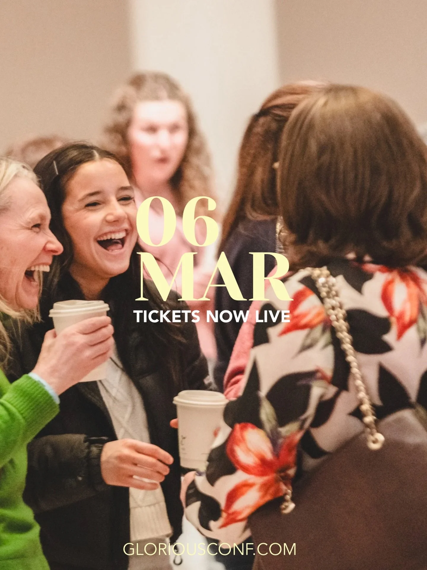 The moment we&rsquo;ve all been waiting for&hellip;Glorious 2027 tickets are now live! 

🔗Get your tickets from the link in our bio or head to gloriousconf.com