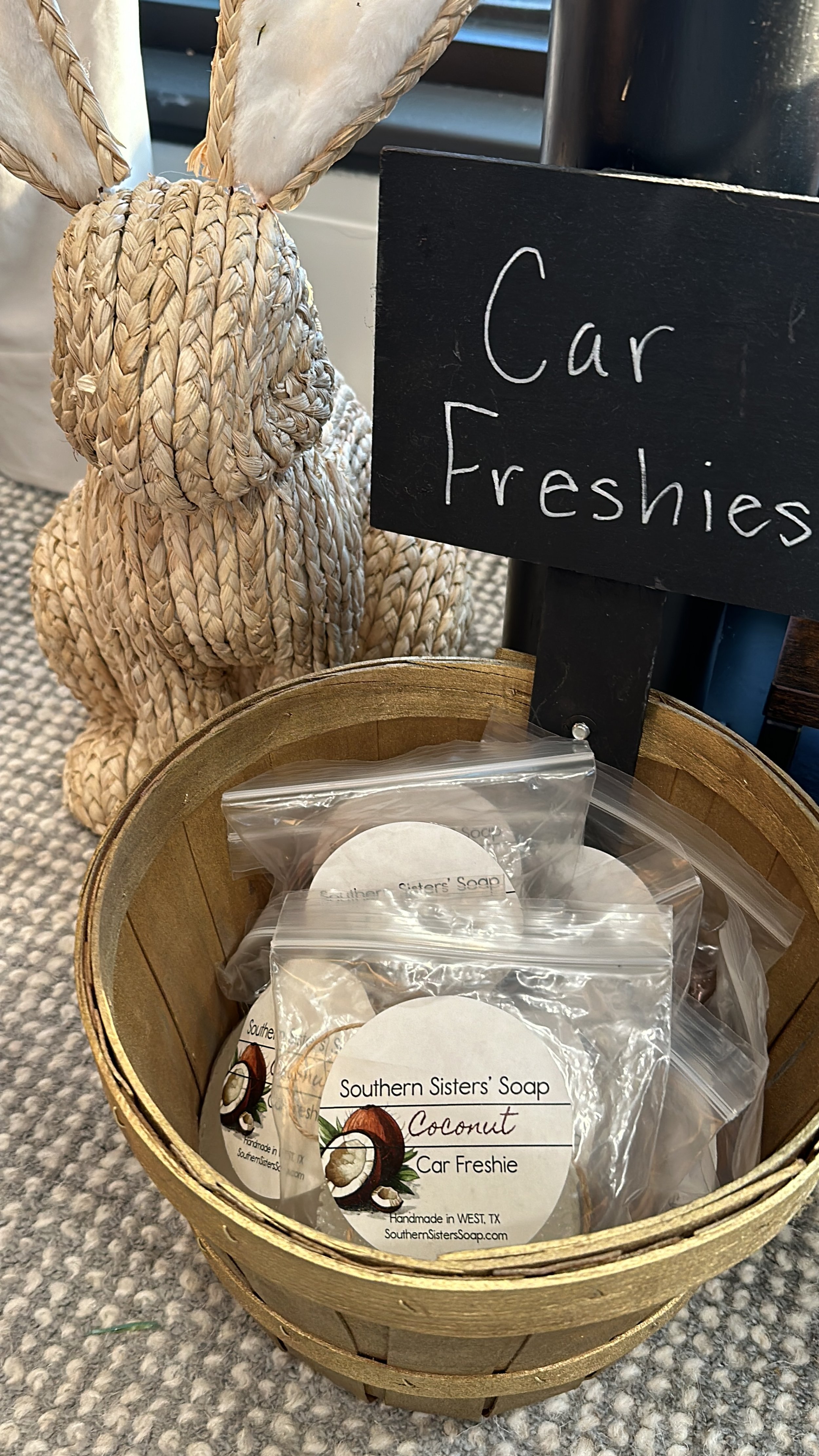 Souther Sisters Soap Car Freshies