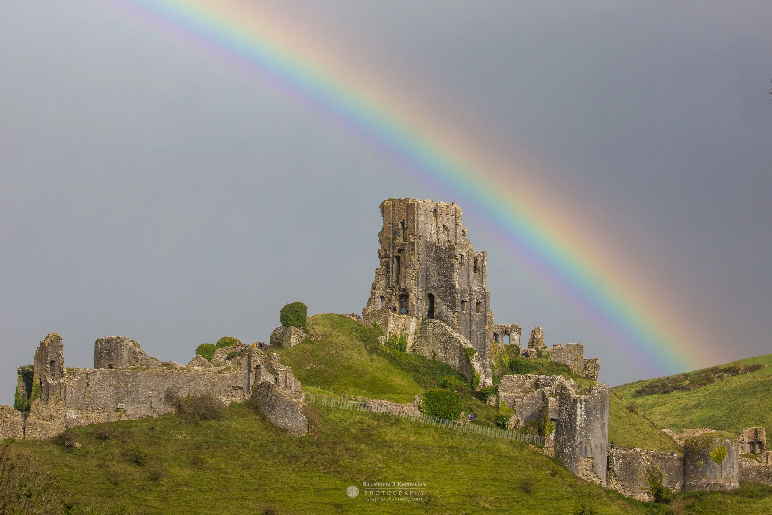 Corfe Castle, England