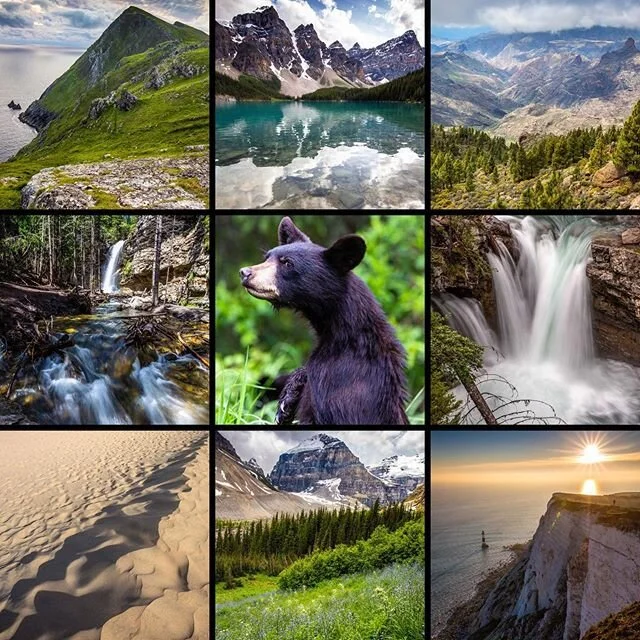 2019 Best 9 - Such a hard choice, I&rsquo;ve been fortunate to visit some amazing places, and capture many incredible landscapes and wildlife thru the lens. Here&rsquo;s to another year of photographic adventure. Happy 2020.

The images from top to b