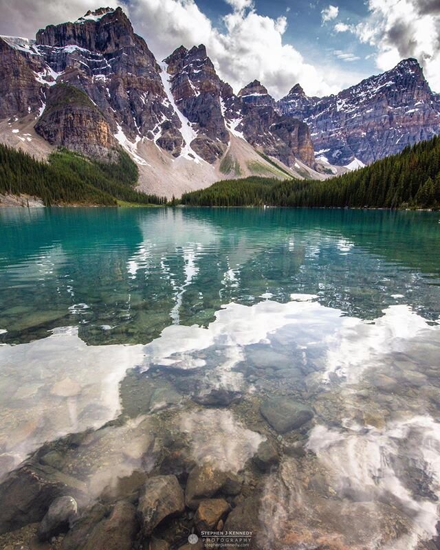 Moraine Lake - One of the most eye arresting places of natural beauty you will ever visit, the azure Moraine Lake and centre piece of the snow and glacial encrusted Canadian Rocky Peaks. A joy to photograph and hike around.
__________________________