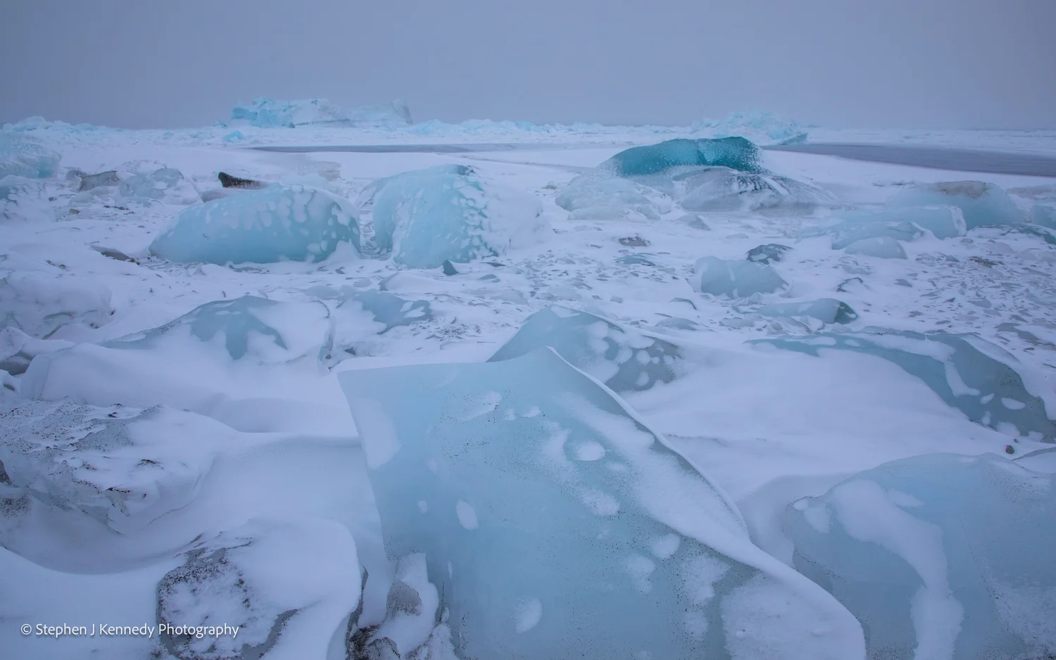 Qaarsut — frozen fjord