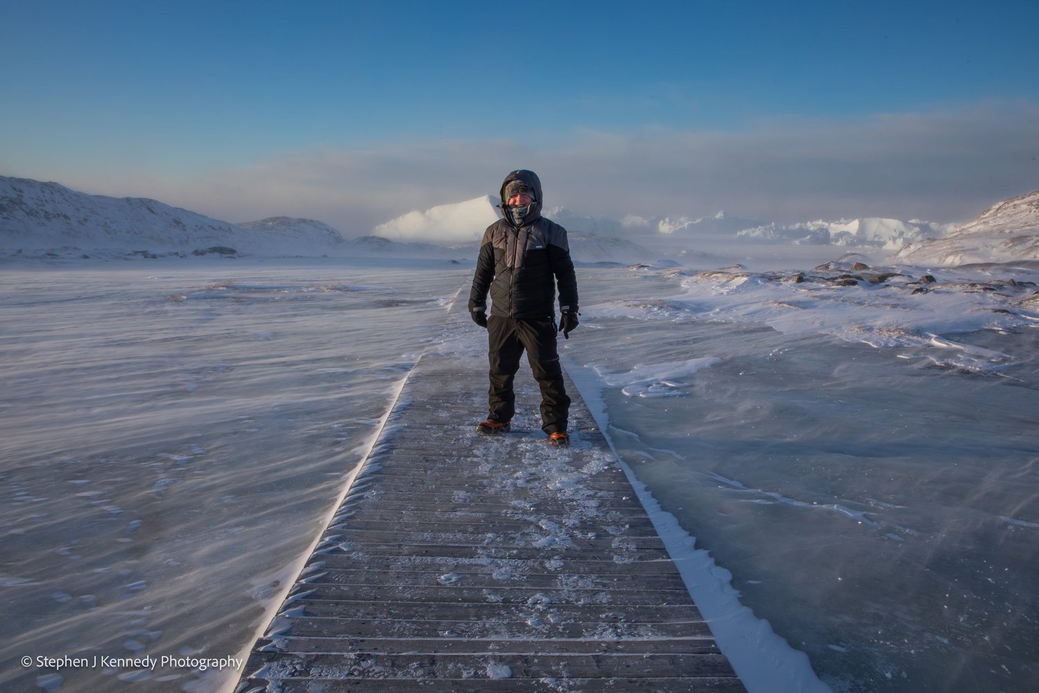 Ilulissat — bluster to the Icefjord Centre