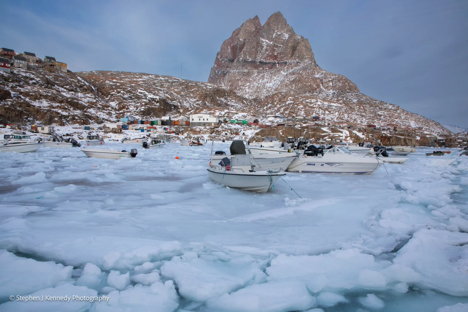 The ice and rock of Uummannaq