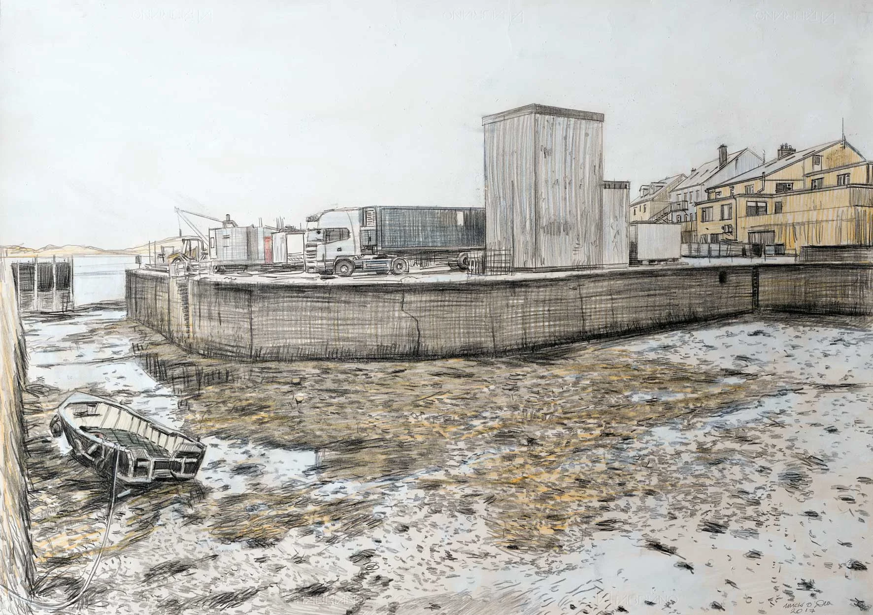 Cleggan-Low-Tide-Pencil-&-White-Wash-On-Paper,-71x100cm.jpg