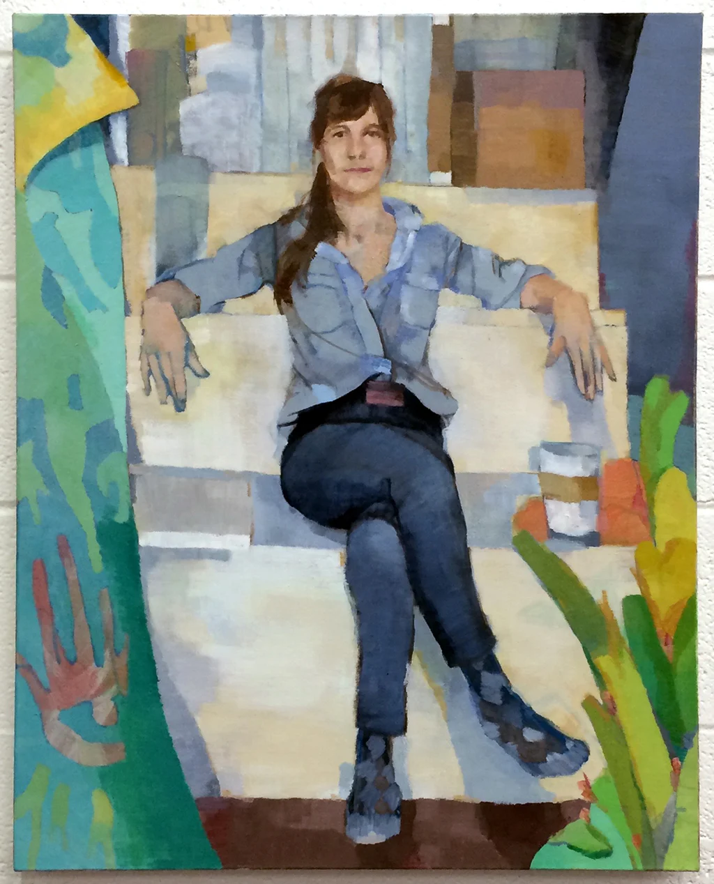 Kathryn of Washington, oil on canvas, 24 × 30 inches, 2016