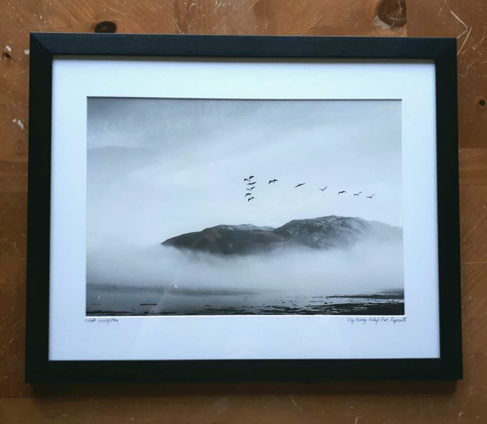 Black Framed A4 Mounted Print (A3 with mount)