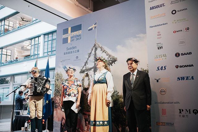 Another year of #MidSummer National Day held in PMQ! Despite the weather, we have once again successfully made this event happened, thank you everyone whom supported and came by to have a drink with us! @swedishconsulatehk @absolut_hk @pmqhkdesign #m