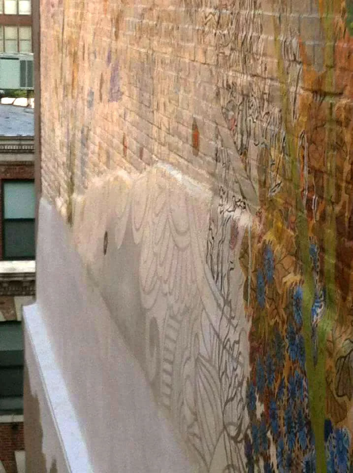 Wellness Mural 2016-17; "Sanctuary"