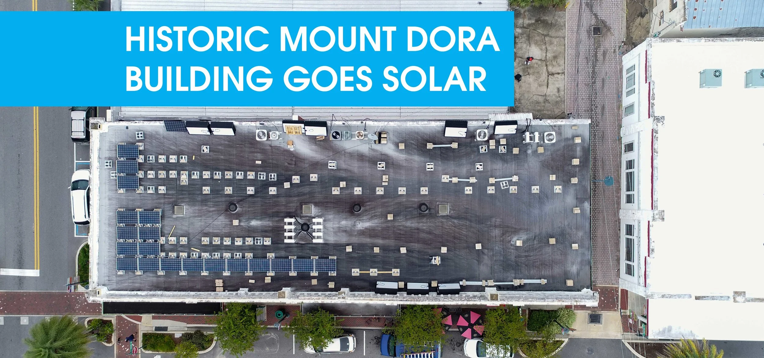 Historic Downtown Mount Dora Building Goes Solar with Optimus
