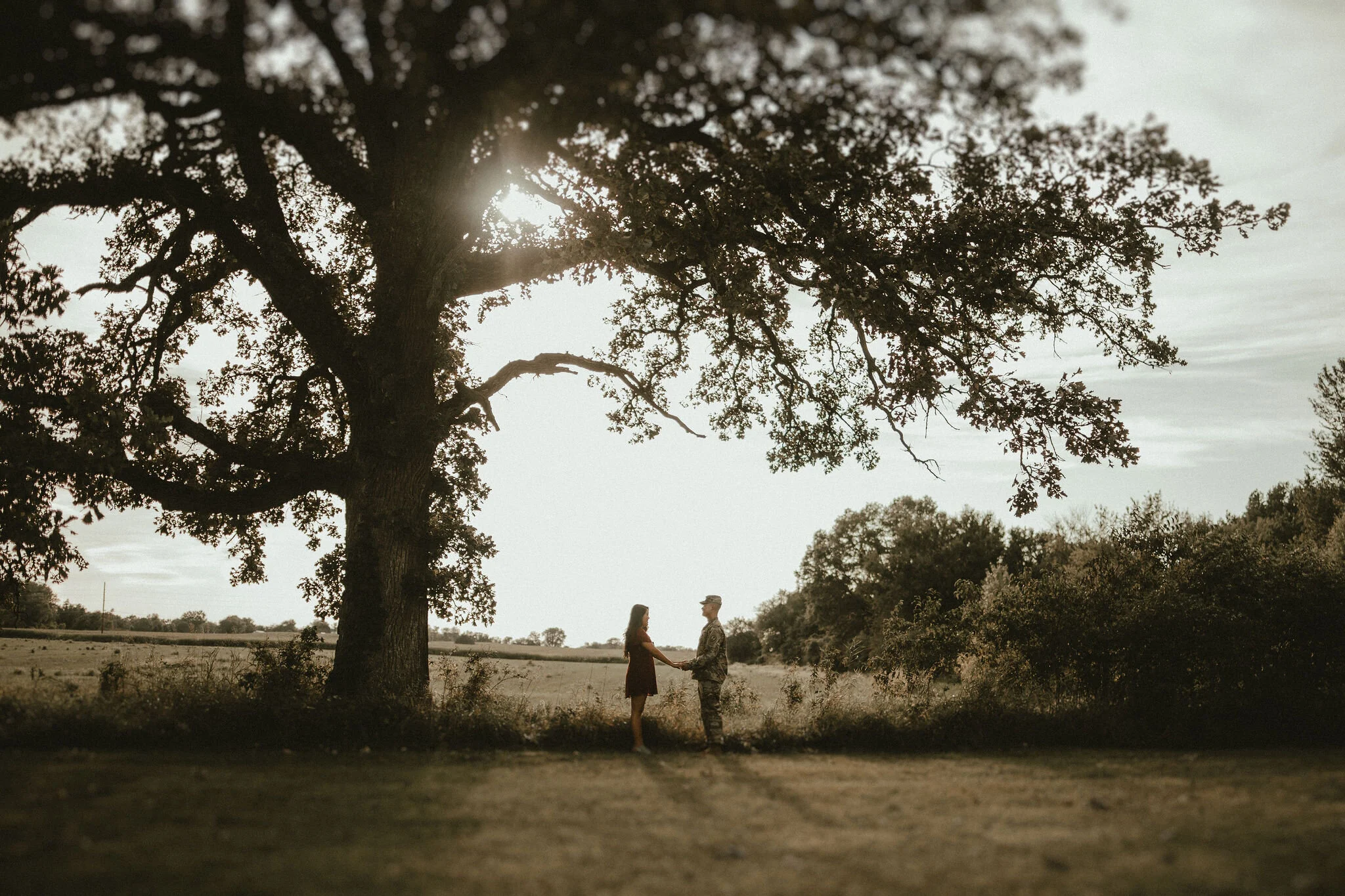 army engagement session | maria + brandon