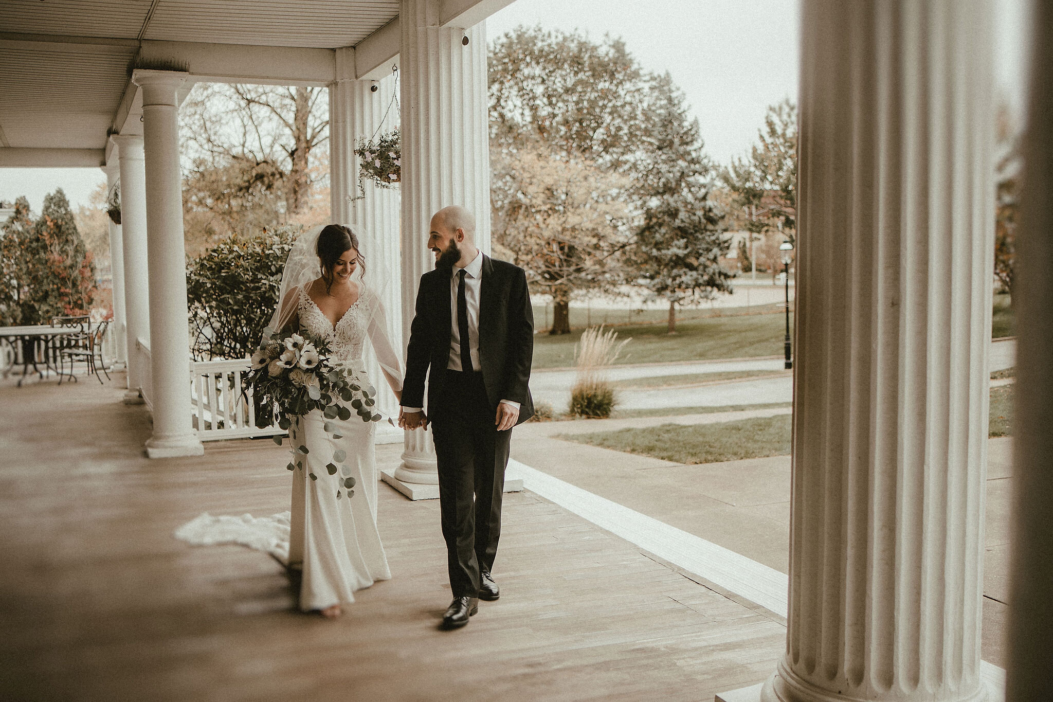modern, private club wedding | salter
