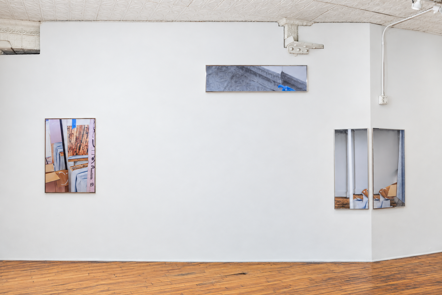  Installation view of Surface Tension at Heaven Gallery, 2020 