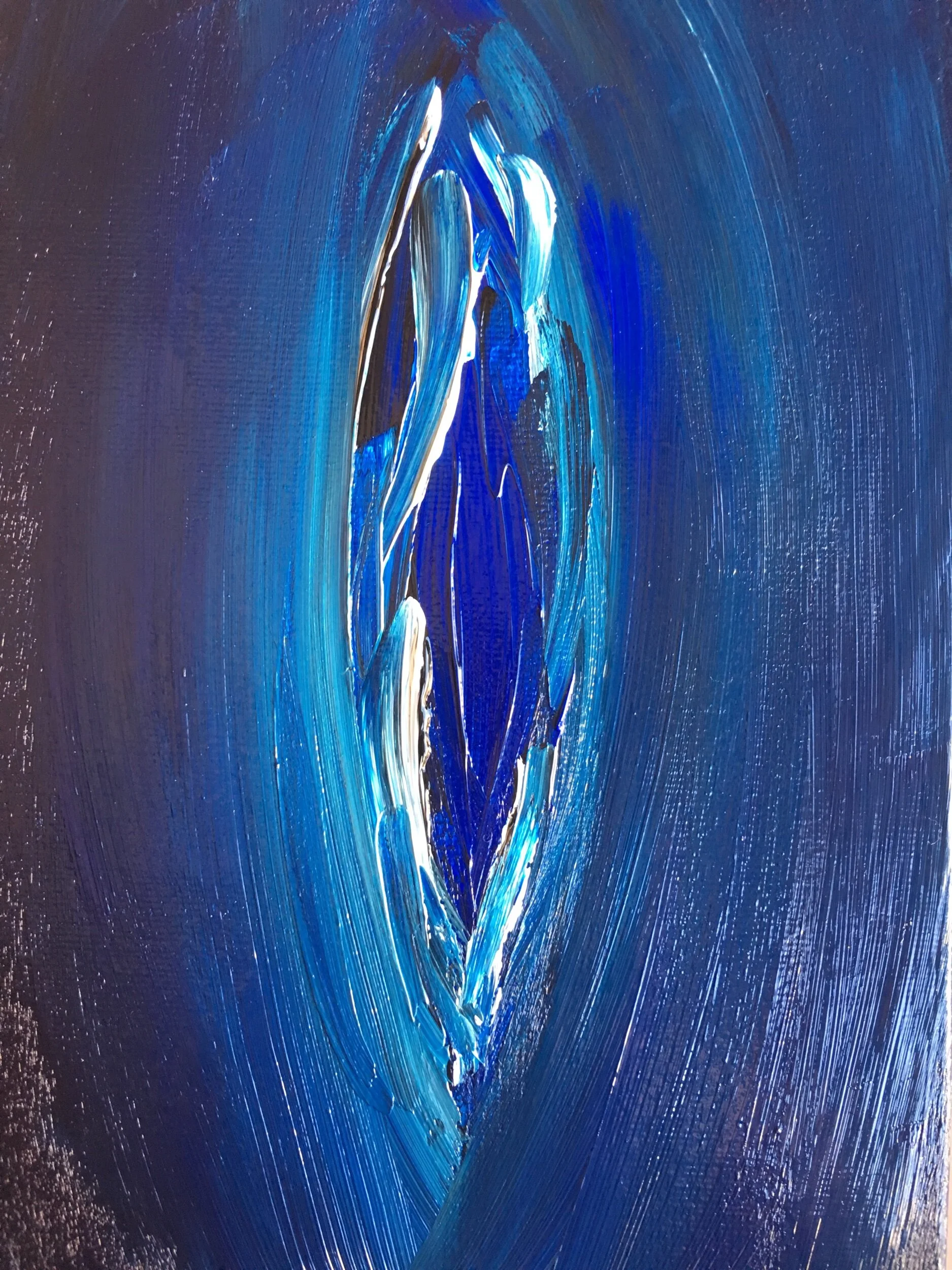 Yoni No. 5 in Dark Blue