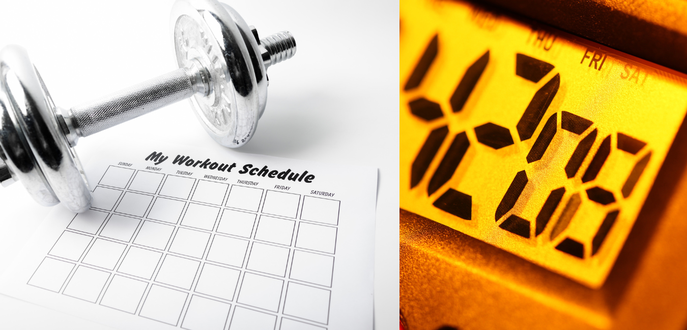 Optimal Duration and Frequency of Exercising