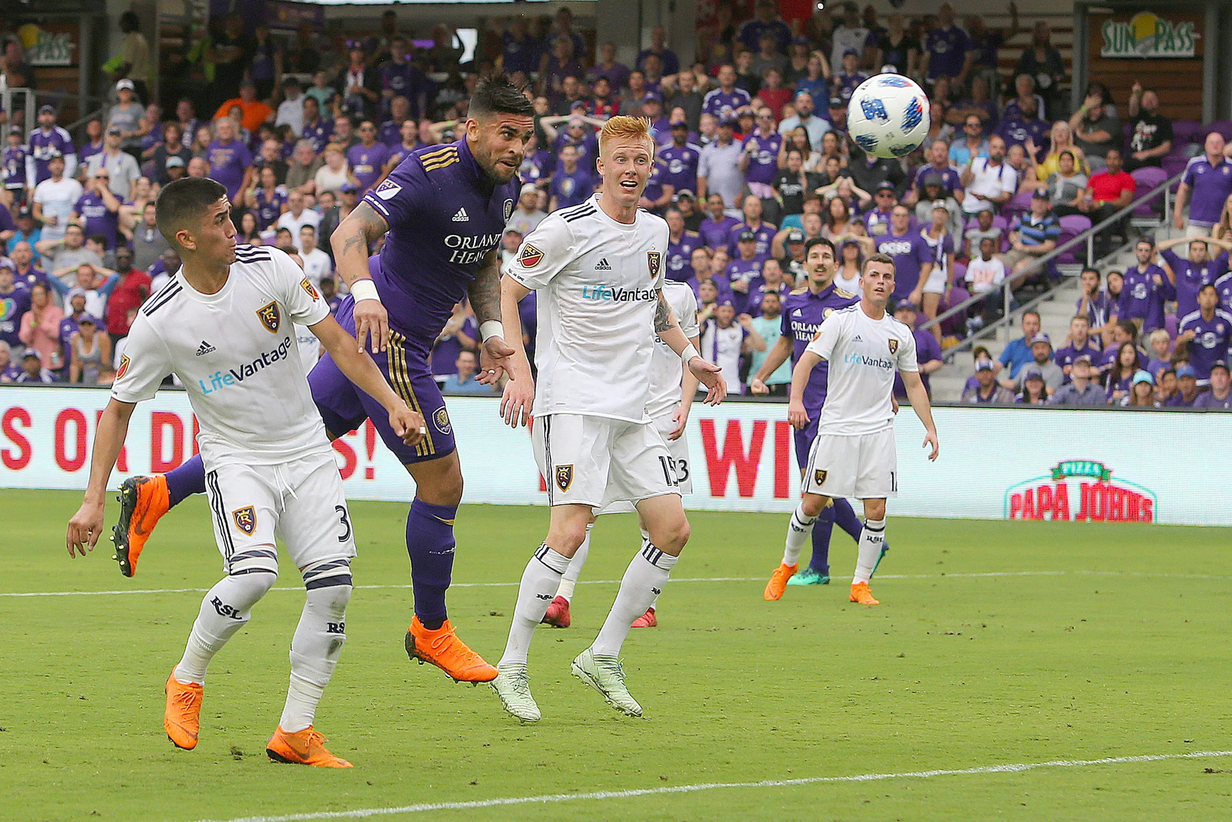 Dom heads in another goal!