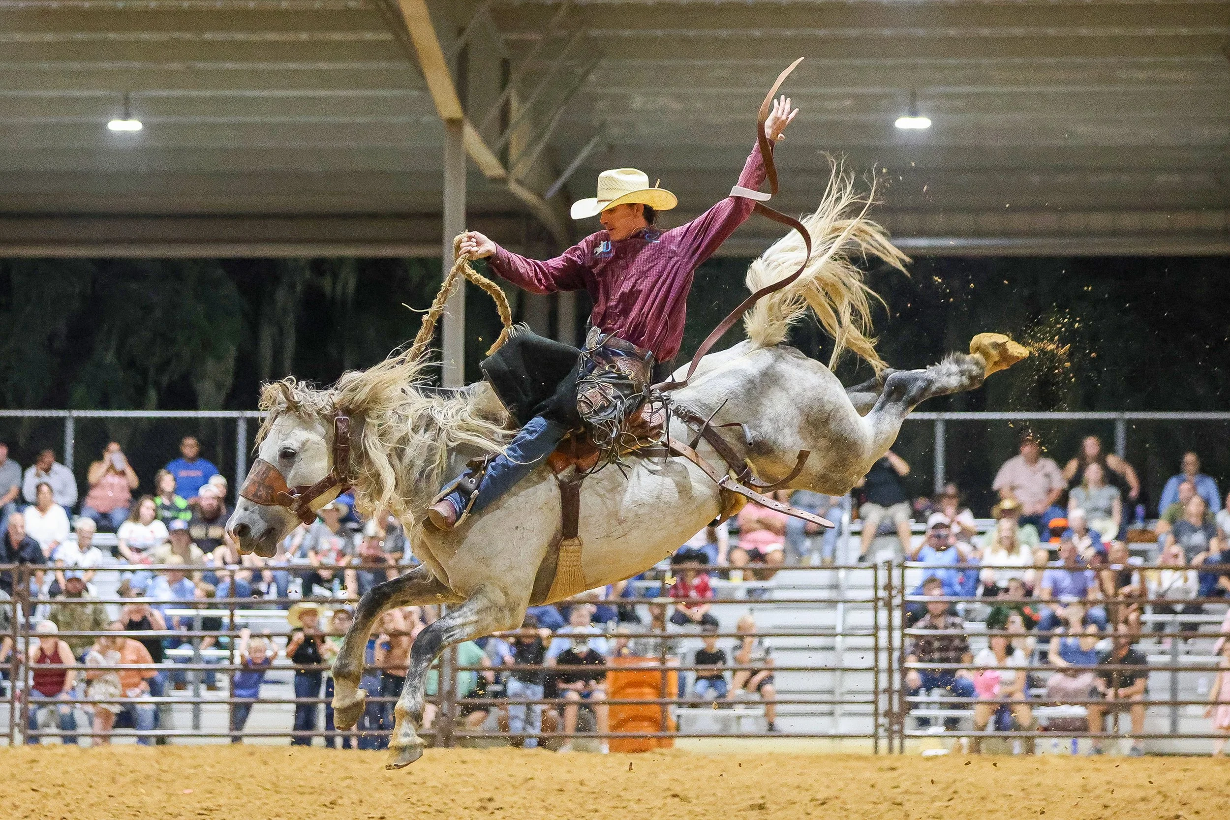 Standing Room Only: Packed Crowd Sees Tough Competition at Sumter County Pro Rodeo