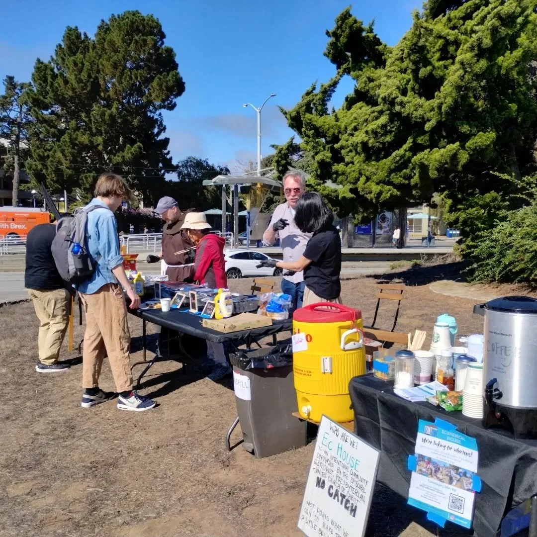 Our 'Free Coffee &amp; Sandwiches&quot; Ministry continues this Fall every other Tuesday! ☕ 🥪 
Sign up to volunteer and help us ramp up to offer it EVERY Tuesday! http://bit.ly/echousesf-volunteer