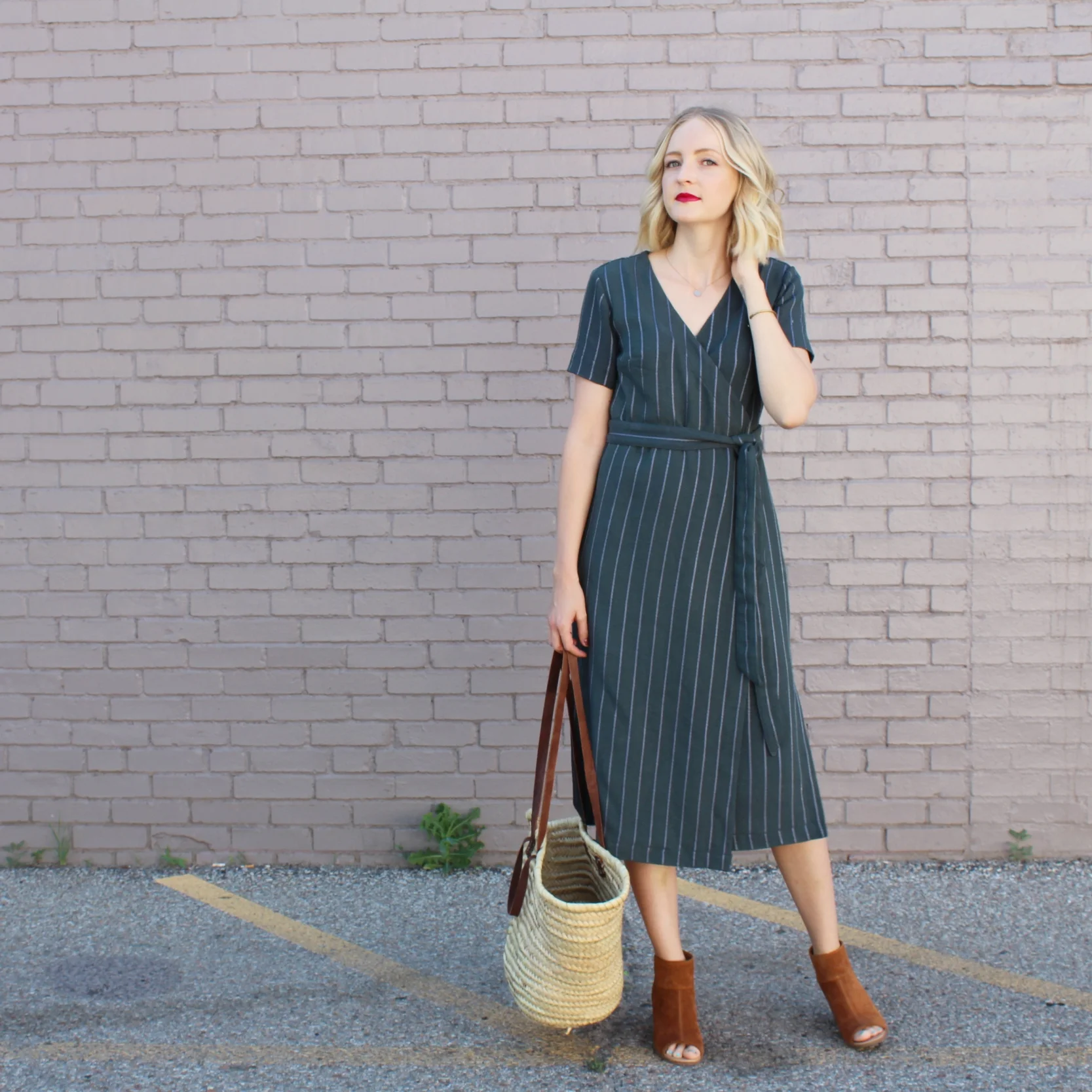 Highlands Wrap Dress — Well Fibre