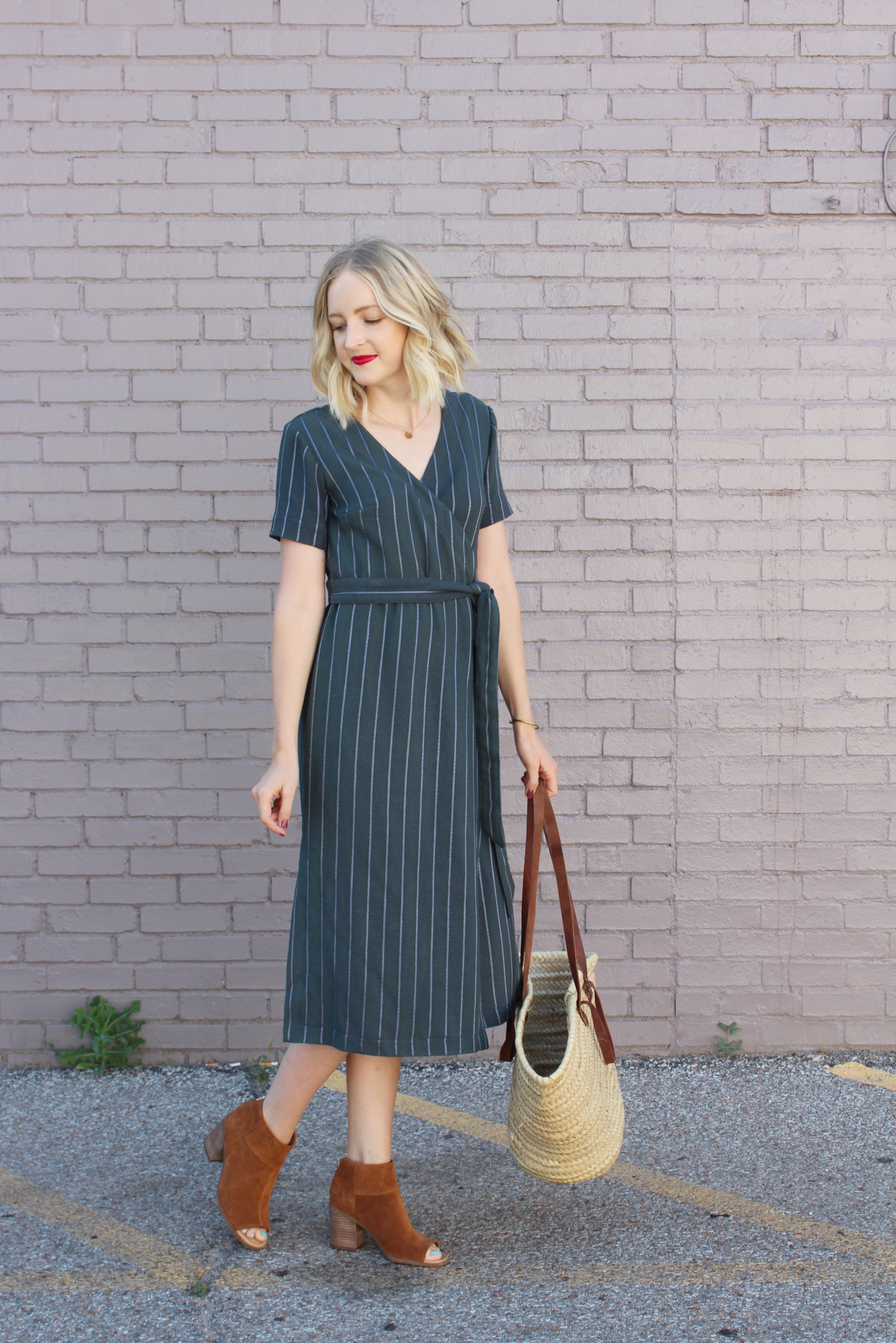 highlands wrap dress review