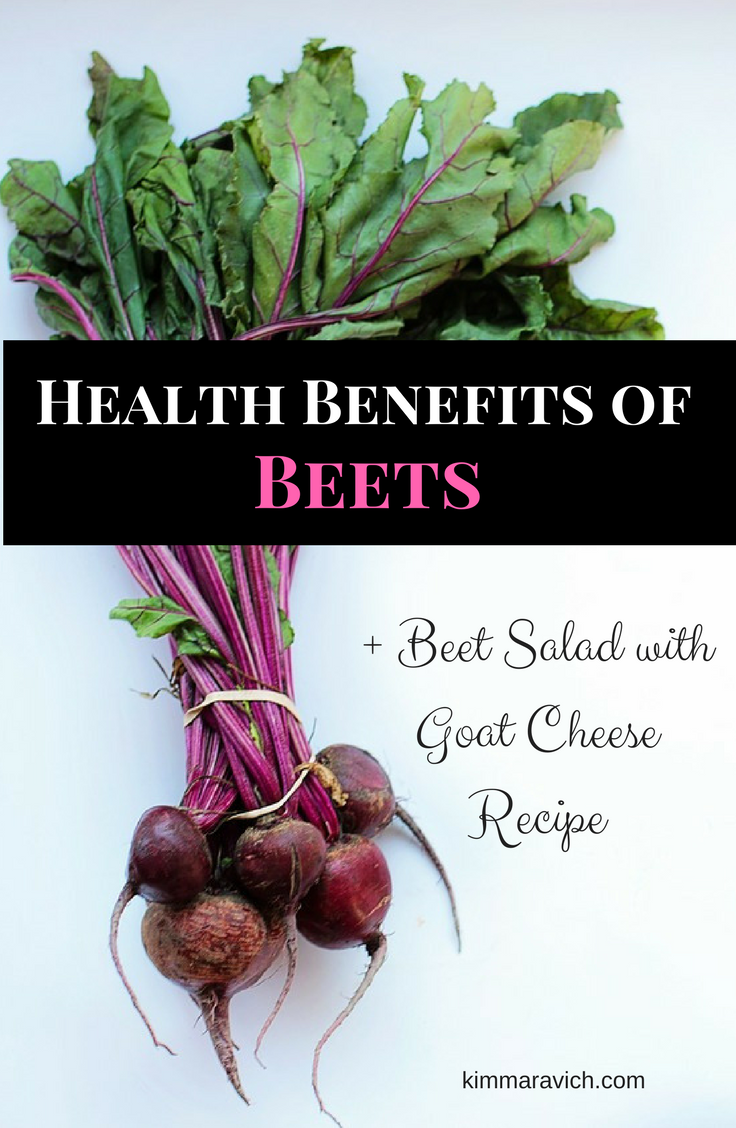 sår Latter ambulance Health Benefits of Beets + Beet Salad with Goat Cheese Recipe — Kim Maravich
