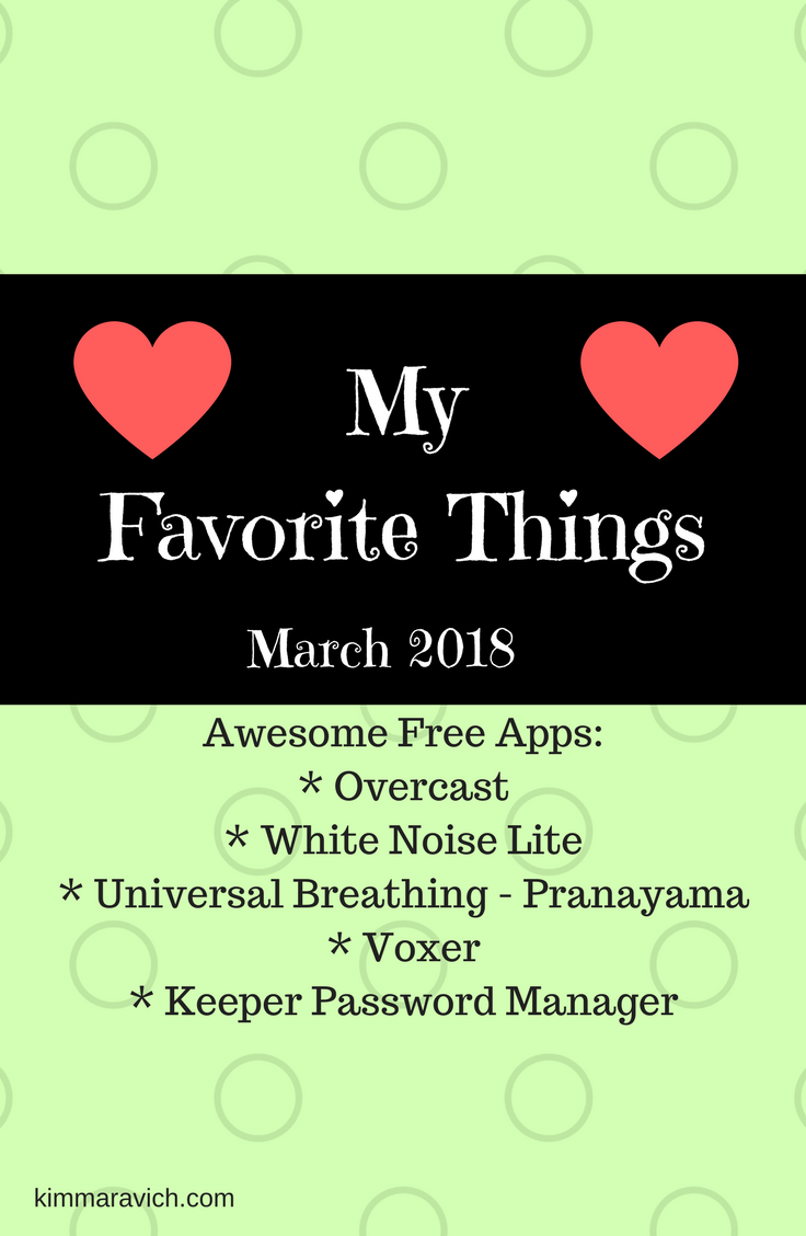 March My Favorite Things.png