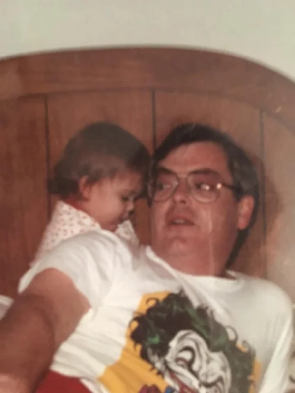 Here we are, including the terrifying Joker tee my dad loved.