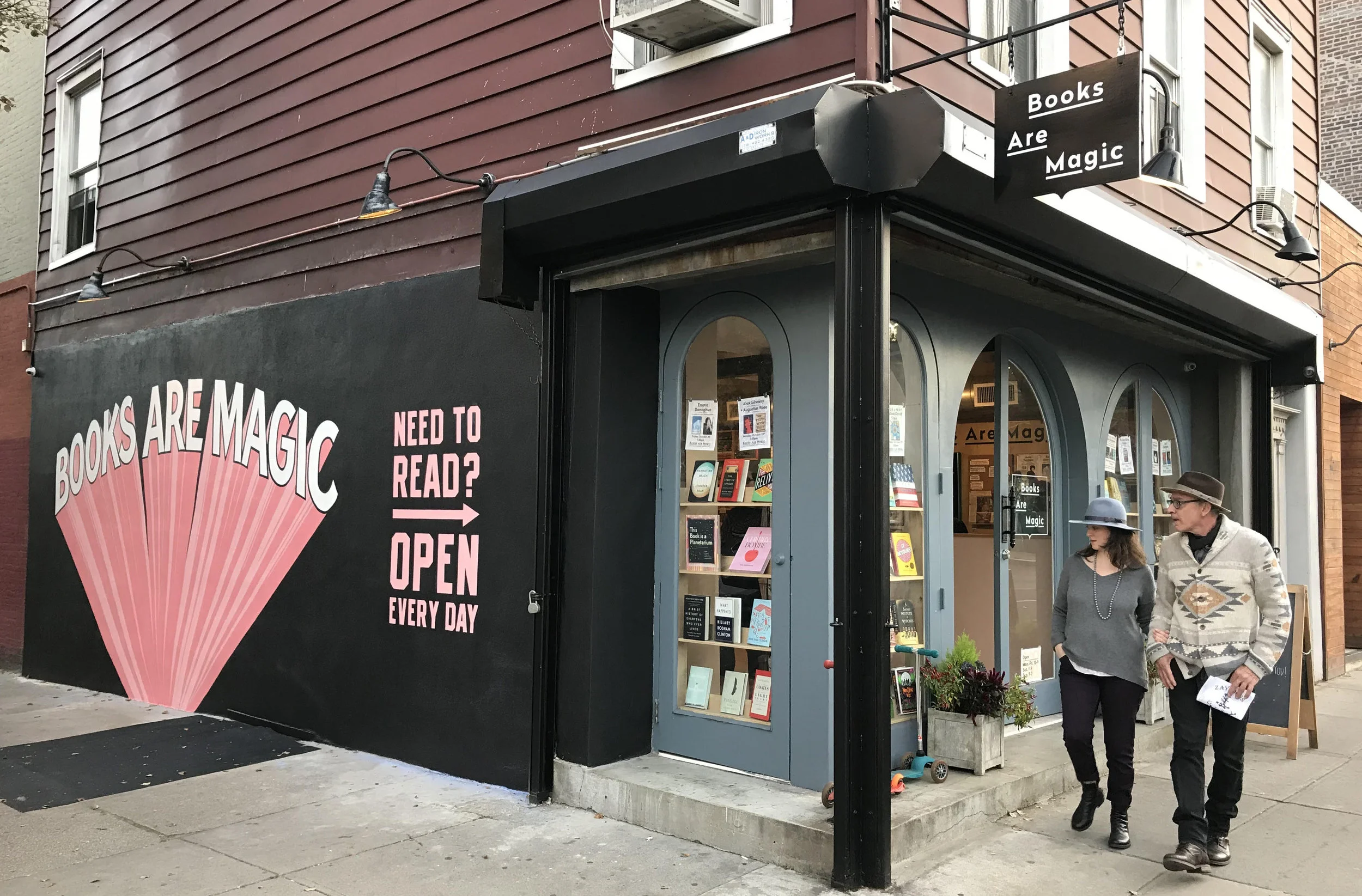 Books Are Magic in Brooklyn, NY