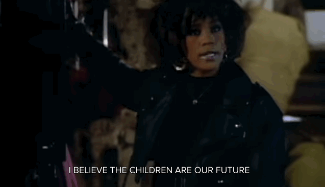 Cue the Whitney Houston!