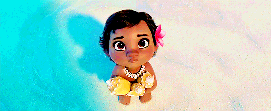 Or a little baby Moana